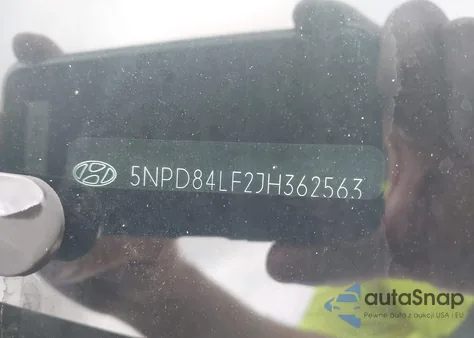 2018 Hyundai Elantra Sel из США, поврежденный, VIN 5NPD84LF2JH362563